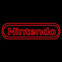 Nintendo Logo Enseigne Néon