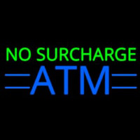 No Surcharge Atm 1 Enseigne Néon