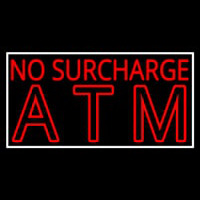 No Surcharge Atm Enseigne Néon