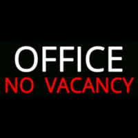 Office No Vacancy Enseigne Néon