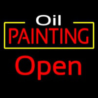 Oil Painting Open Enseigne Néon