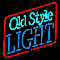Old Style Light Beer Sign Enseigne Néon