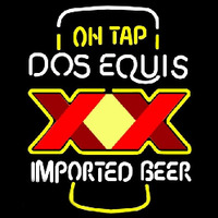 On Tap Dos Equis Beer Sign Enseigne Néon