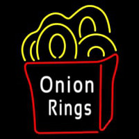 Onion Rings Enseigne Néon