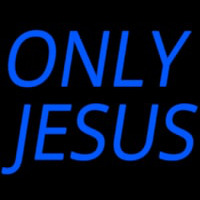 Only Jesus Enseigne Néon