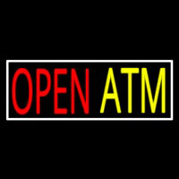 Open Atm 1 Enseigne Néon