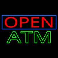 Open Atm Enseigne Néon