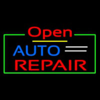 Open Auto Repair Enseigne Néon