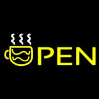 Open Coffee Enseigne Néon