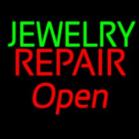 Open Jewelry Repair Enseigne Néon