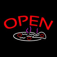Open Pizza Enseigne Néon