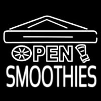 Open Smoothies Enseigne Néon