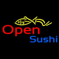Open Sushi Enseigne Néon