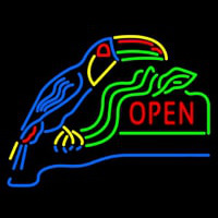 Open With Parrot Enseigne Néon