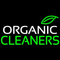 Organic Cleaners Enseigne Néon