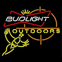Outdoors Pheasant Hunting Bud Light Enseigne Néon