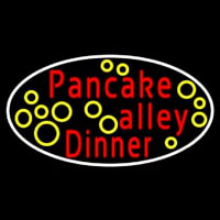 Oval Pancake Alley Dinner Enseigne Néon