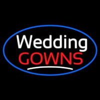 Oval Wedding Gowns Enseigne Néon