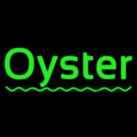 Oysters Green Line Enseigne Néon