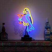 Parrot Cocktail Desktop Enseigne Néon