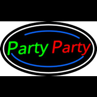 Party Party 2 Enseigne Néon