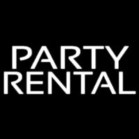 Party Rental 1 Enseigne Néon
