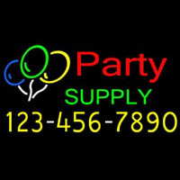 Party Supply Phone Number Enseigne Néon