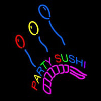 Party Sushi Enseigne Néon