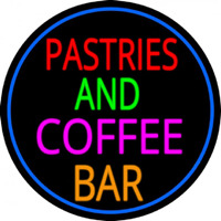 Pastries N Coffee Bar Enseigne Néon