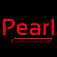 Pearl Red Line Enseigne Néon