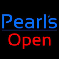 Pearls Open Enseigne Néon