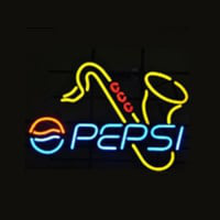 Pepsi Bière Bière Bar Entrée Enseigne Néon