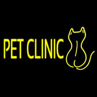 Pet Clinic Enseigne Néon