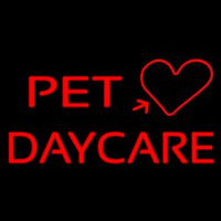 Pet Daycare Enseigne Néon