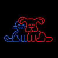 Pet Dog Logo Enseigne Néon