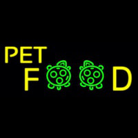 Pet Food With Logo Enseigne Néon