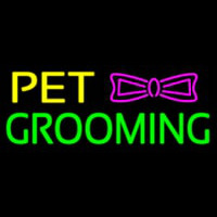 Pet Grooming Logo Enseigne Néon