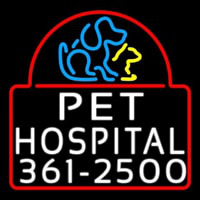 Pet Hospital Enseigne Néon