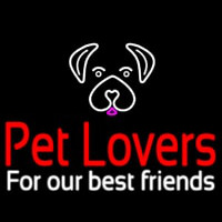 Pet Lovers Enseigne Néon