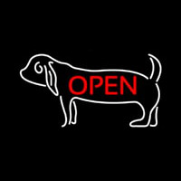 Pet Open 3 Enseigne Néon