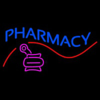 Pharmacy With Logo Enseigne Néon