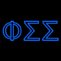Phi Sigma Sigma Enseigne Néon