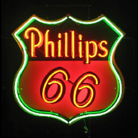 Phillips 66 Gasoline Enseigne Néon