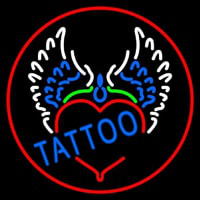 Piercing Tattoo Addiction Logo Enseigne Néon
