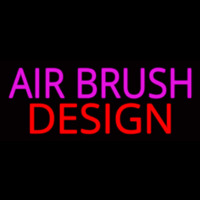 Pink Airbrush Design Enseigne Néon