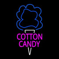 Pink Cotton Candy Enseigne Néon