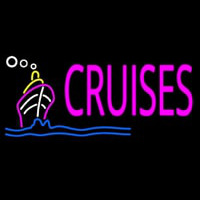 Pink Cruises Enseigne Néon
