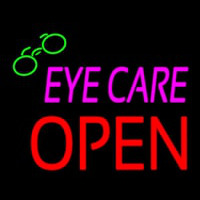 Pink Eye Care Block Open Enseigne Néon