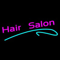 Pink Hair Salon Enseigne Néon