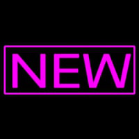 Pink New Border Enseigne Néon